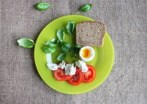 Bread Eggs and Tomatoes